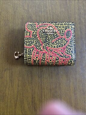 Coach Disney Mickey Mouse X Keith Haring Snap Wallet